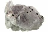 Quartz Crystal Cluster with Epidote Inclusions - China #214736-1